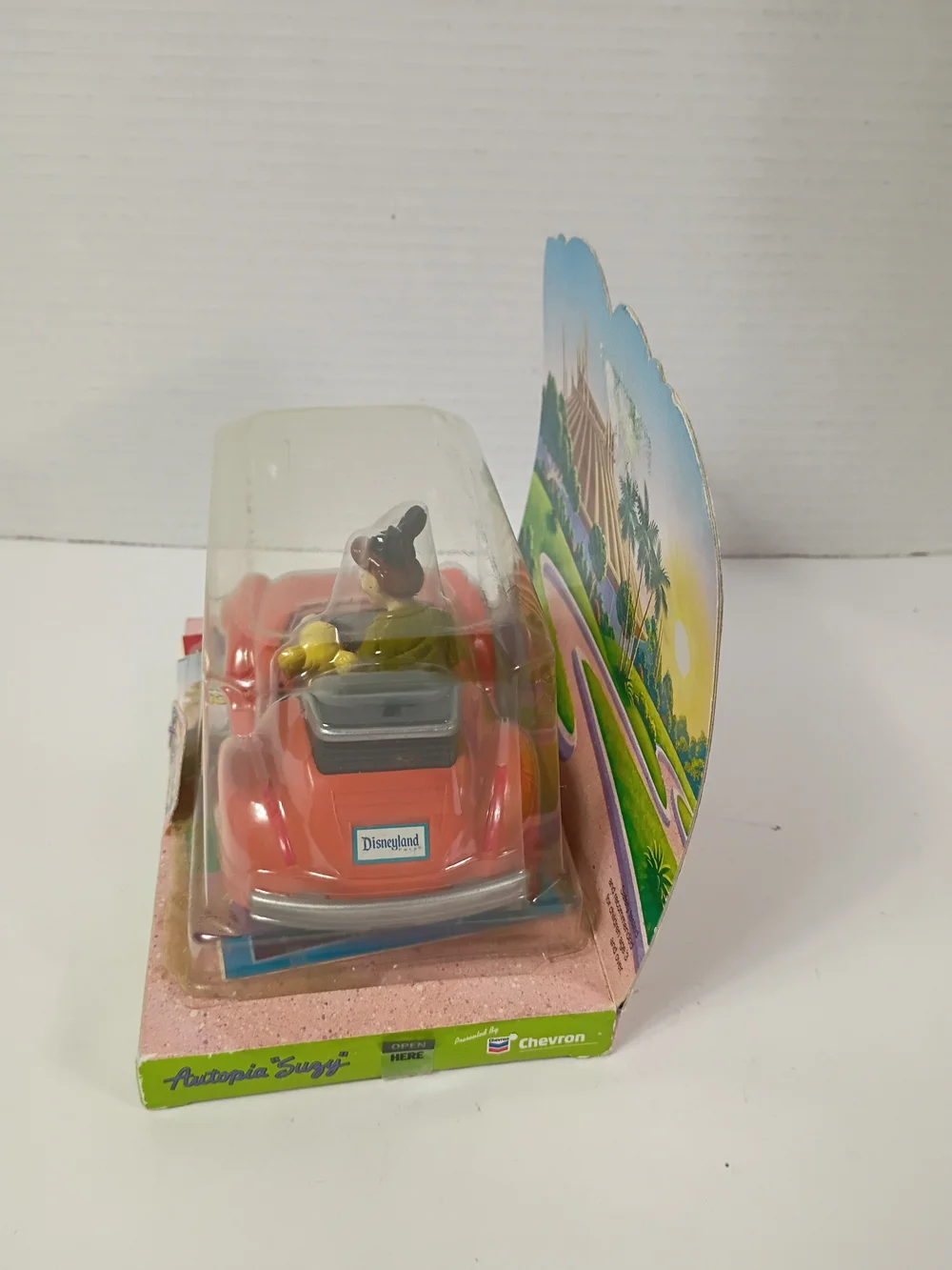 The Autopia Cars Disneyland Suzy Orange Year 2000 RARE Chevron Cars